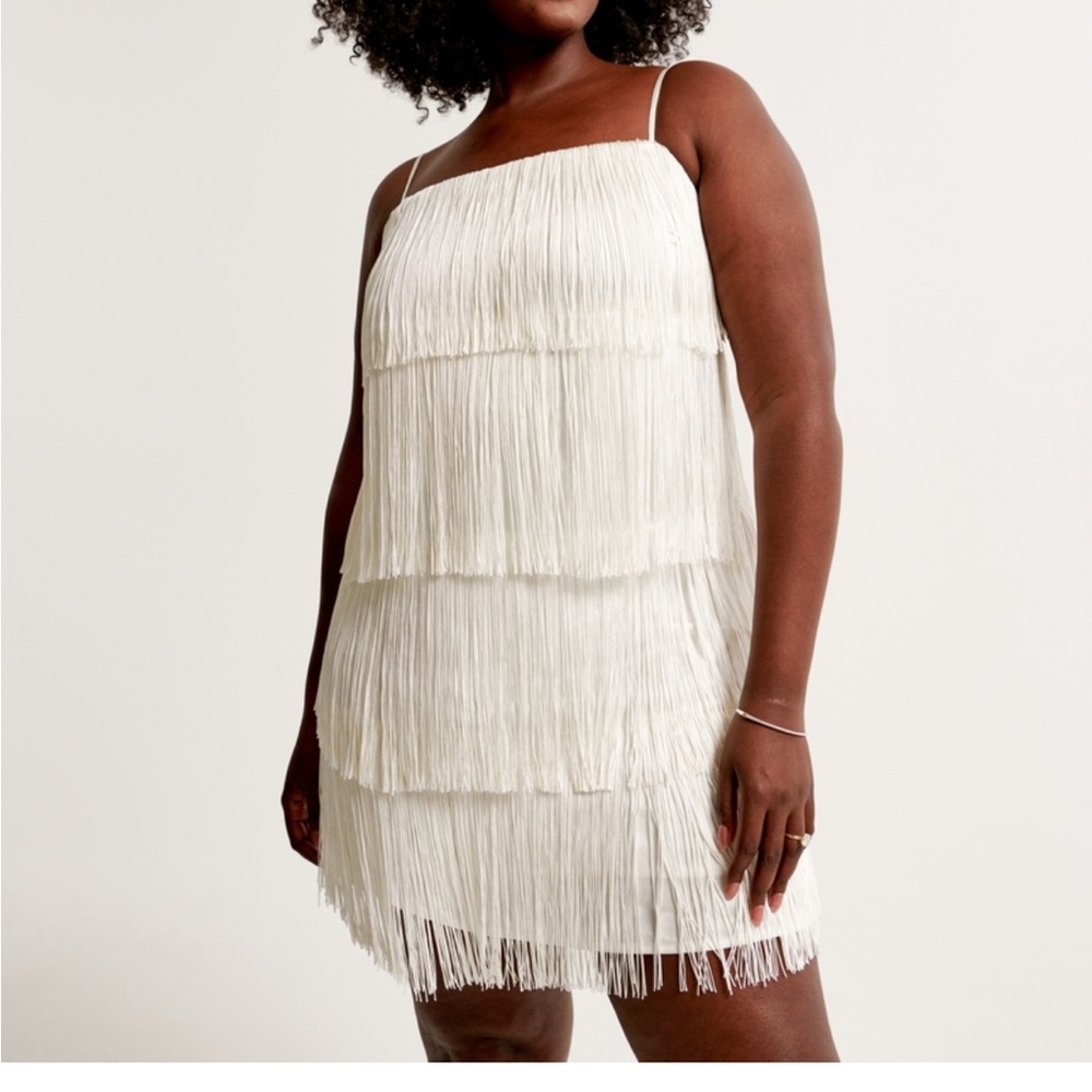 Abercrombie Fringe Mini Dress